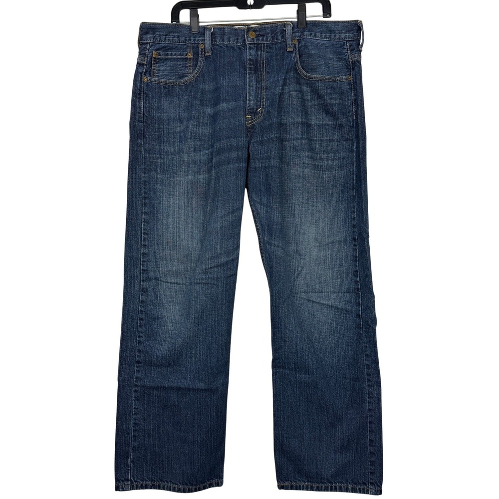 Levi's 569 Loose Straight Jeans Mens 36x30 Baggy Y2K Wide Leg Fit Blue Denim